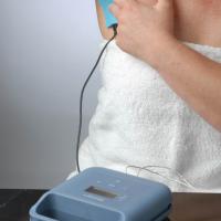 
	Iontophoresis for hyperhidrosis of the axillae